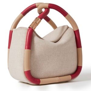 Handbag-Boyy Wonton 20 leather-trimmed canvas tote